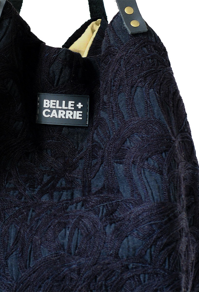 Belle and Carrie Taschen aus Hamburg - Black Oriental Material