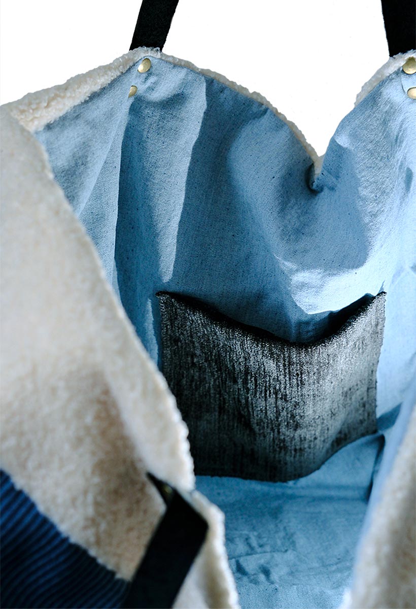 Taschen aus Hamburg - Tre Colori Innenansicht