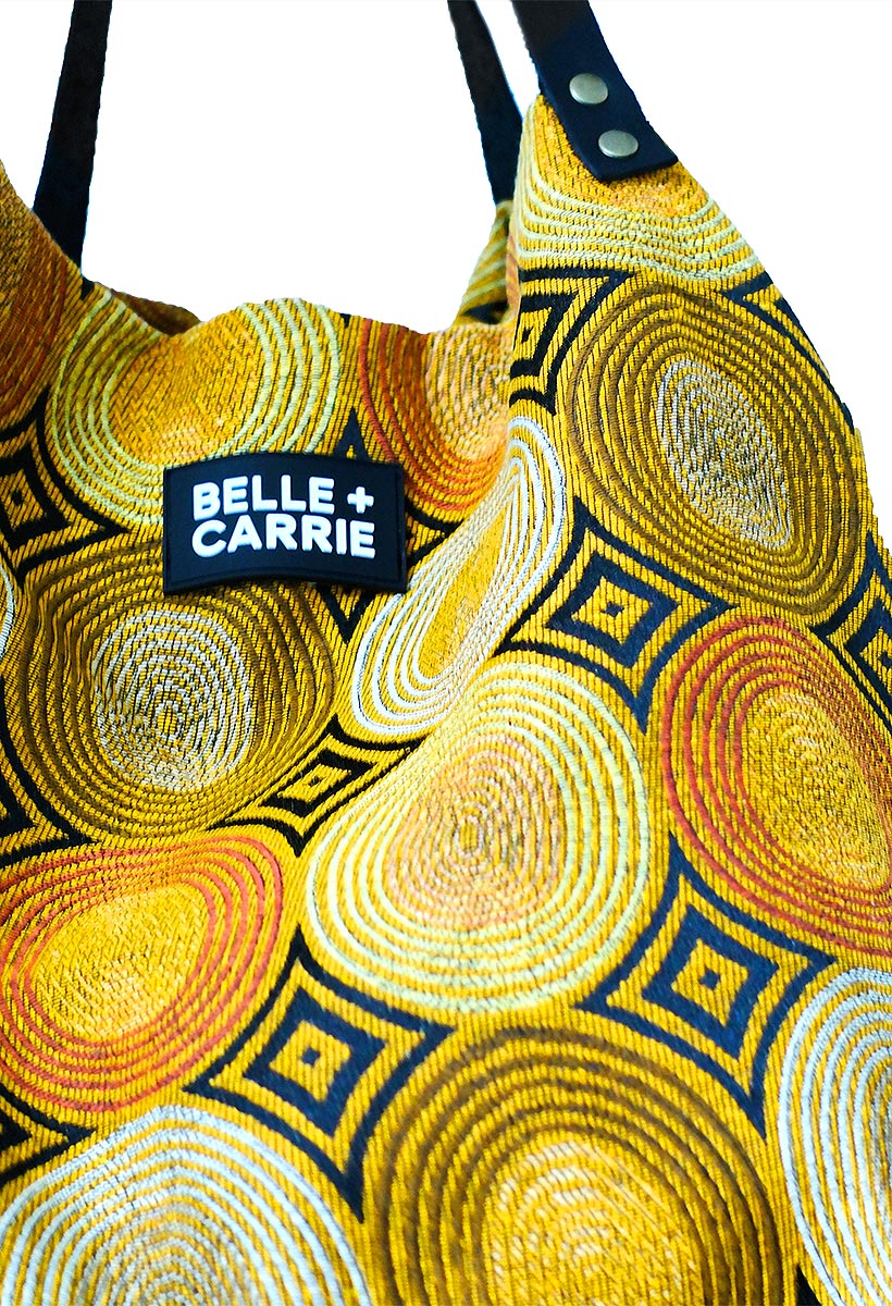 Belle and Carrie Taschen aus Hamburg - Gold Dust Material