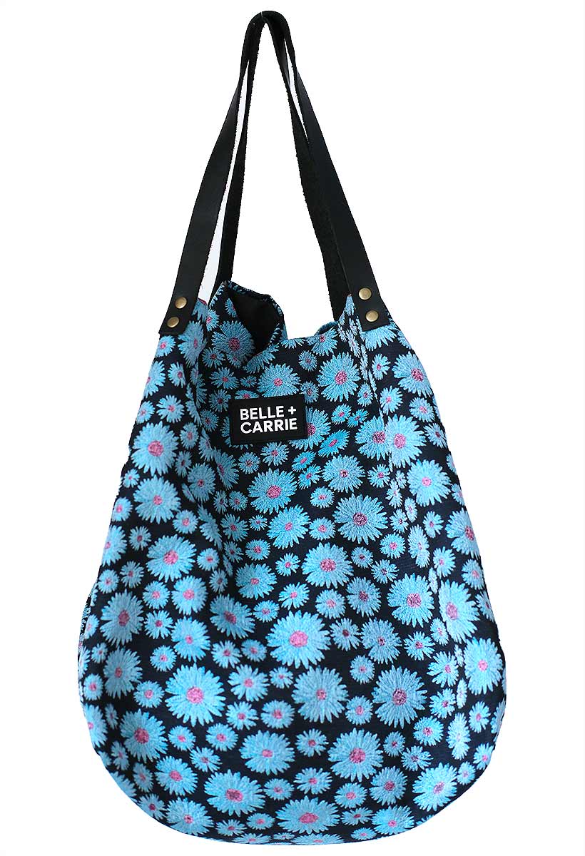 Schultertaschen - Blue Flowers