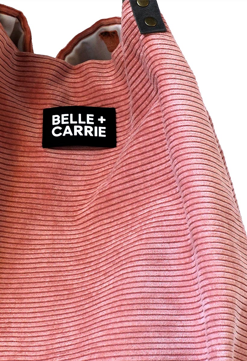 Taschen aus Hamburg - Peach Stripes Material